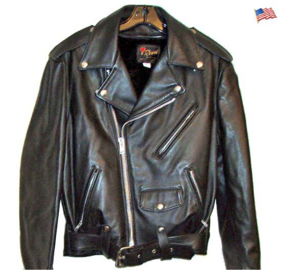 Black motorcycle jacket