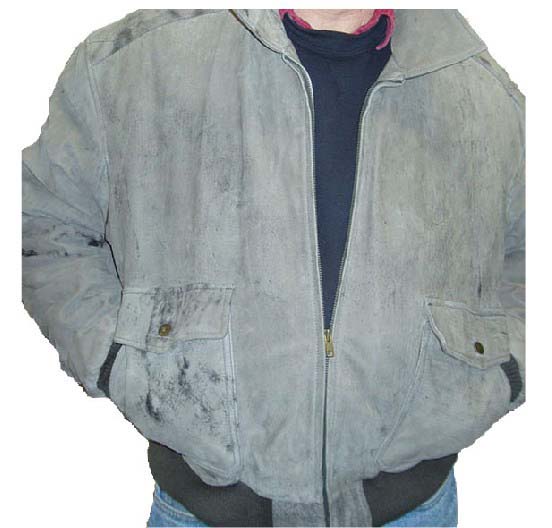 Light gray bomber jacket