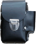Heavy leather Cigarette Case with Belt Loop